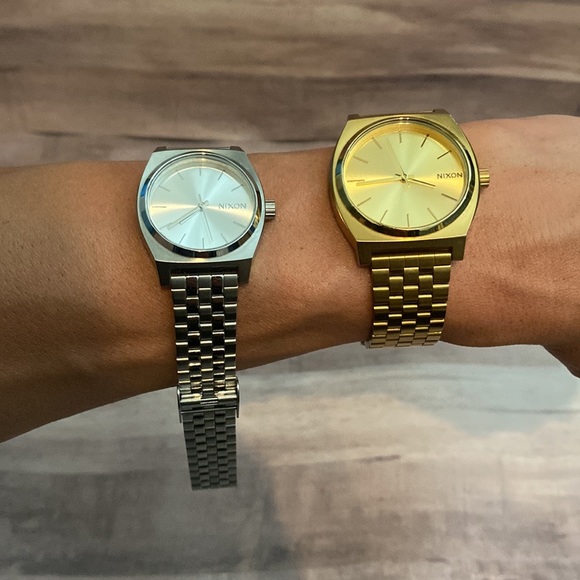 Women’s Nixon time teller watch silver - Picture 2 of 4